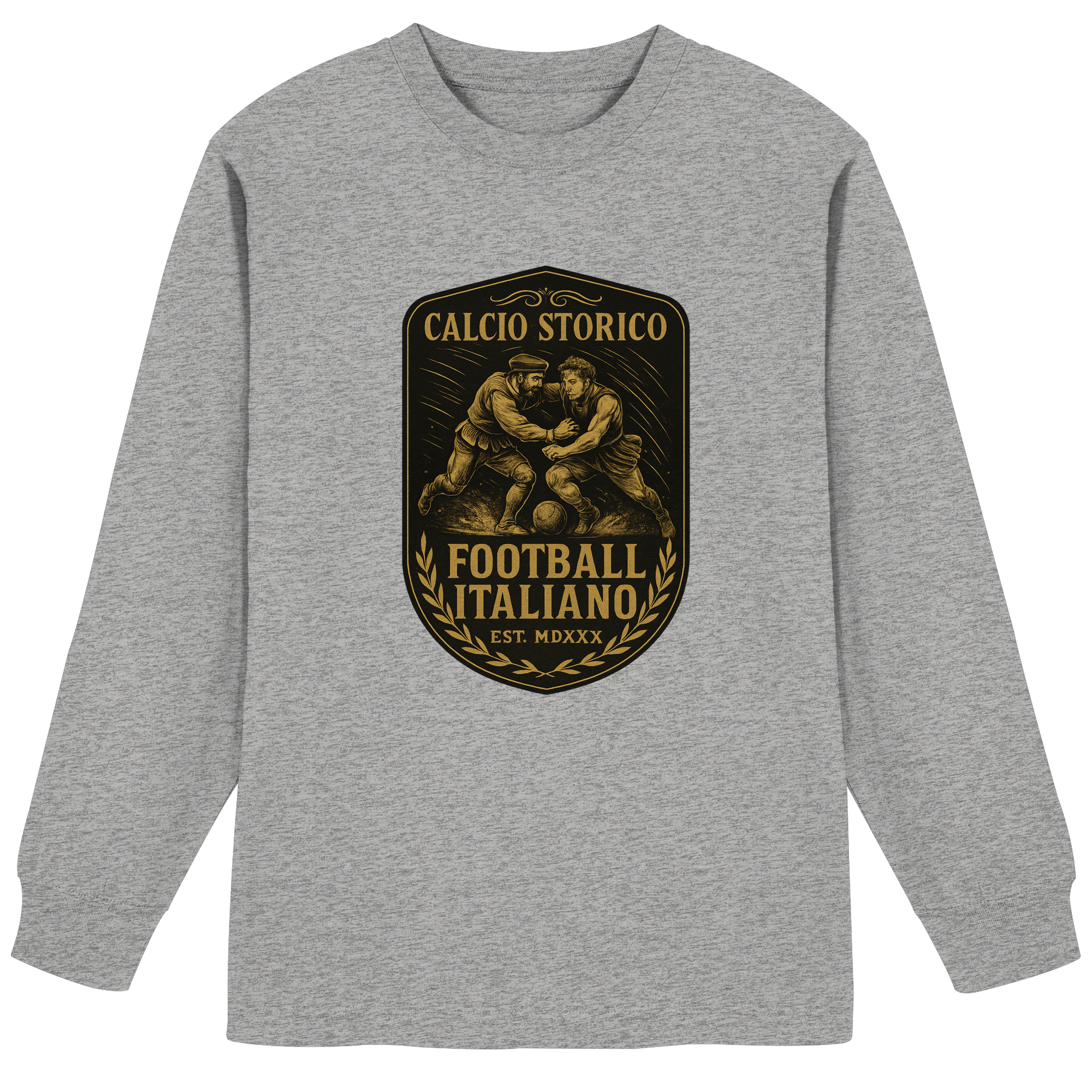 Calcio Storico III - Organic Heavy Oversized Longsleeve T-Shirt