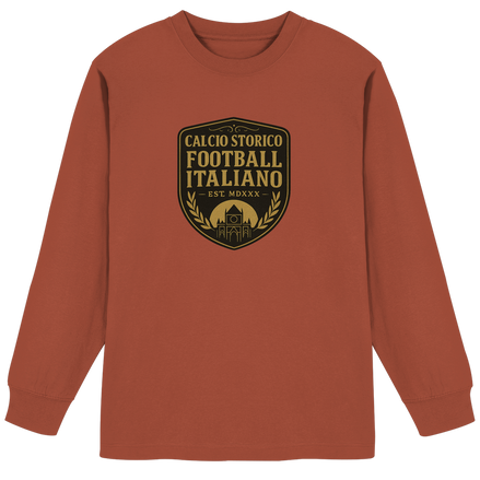 Calcio Storico IV - Organic Heavy Oversized Longsleeve T-Shirt