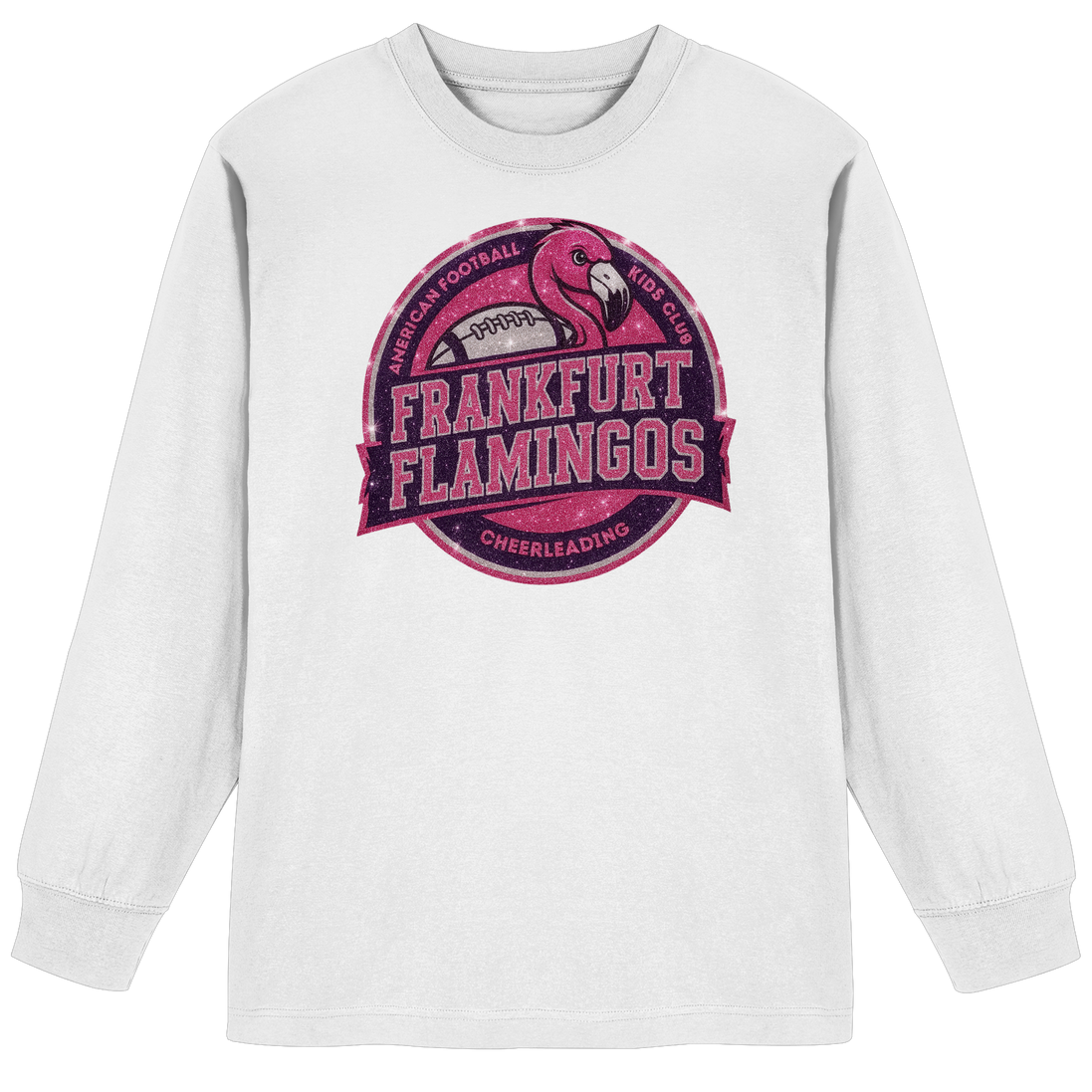 Frankfurt Flamingos - Organic Heavy Oversized Longsleeve T-Shirt