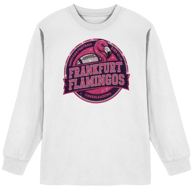 Frankfurt Flamingos - Organic Heavy Oversized Longsleeve T-Shirt