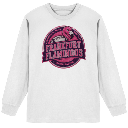 Frankfurt Flamingos - Organic Heavy Oversized Longsleeve T-Shirt