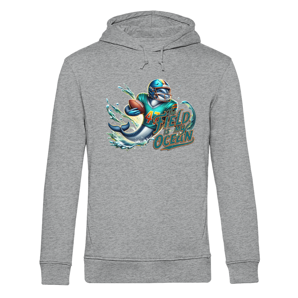 The Field is my Ocean - Organic Hoodie B&C