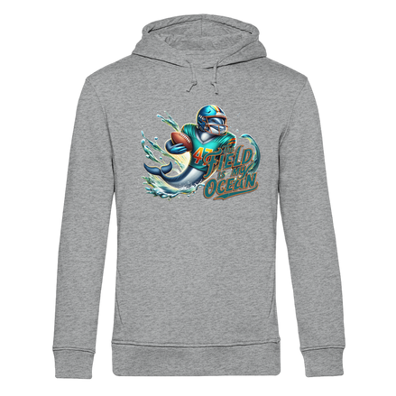 The Field is my Ocean - Organic Hoodie B&amp;C