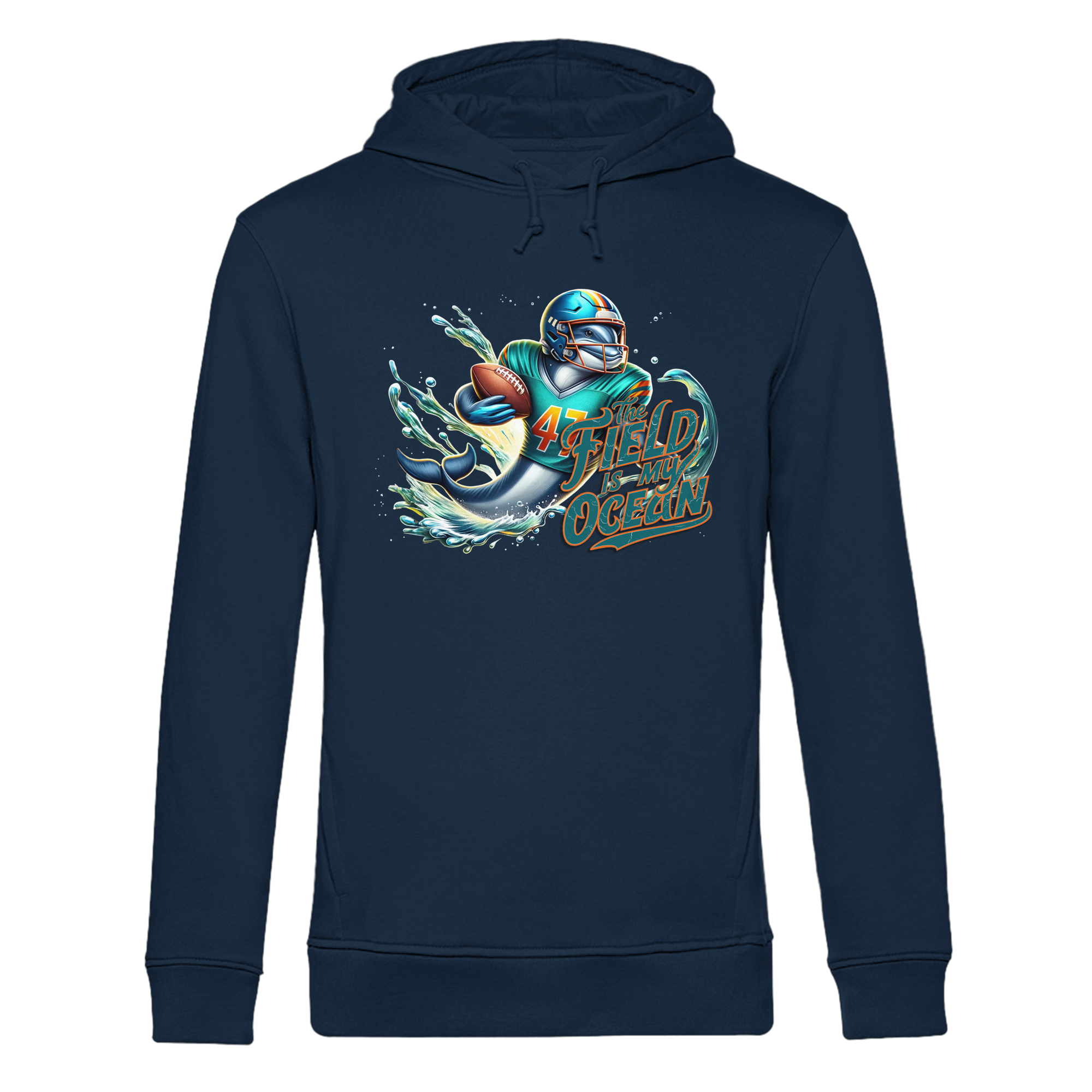 The Field is my Ocean - Organic Hoodie B&C