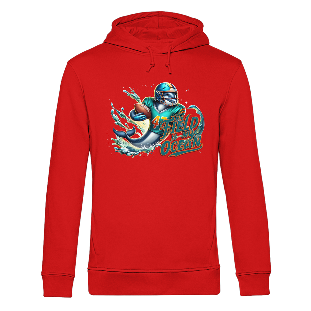 The Field is my Ocean - Organic Hoodie B&C