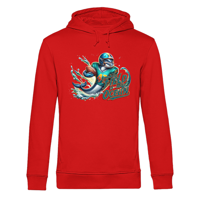 The Field is my Ocean - Organic Hoodie B&C