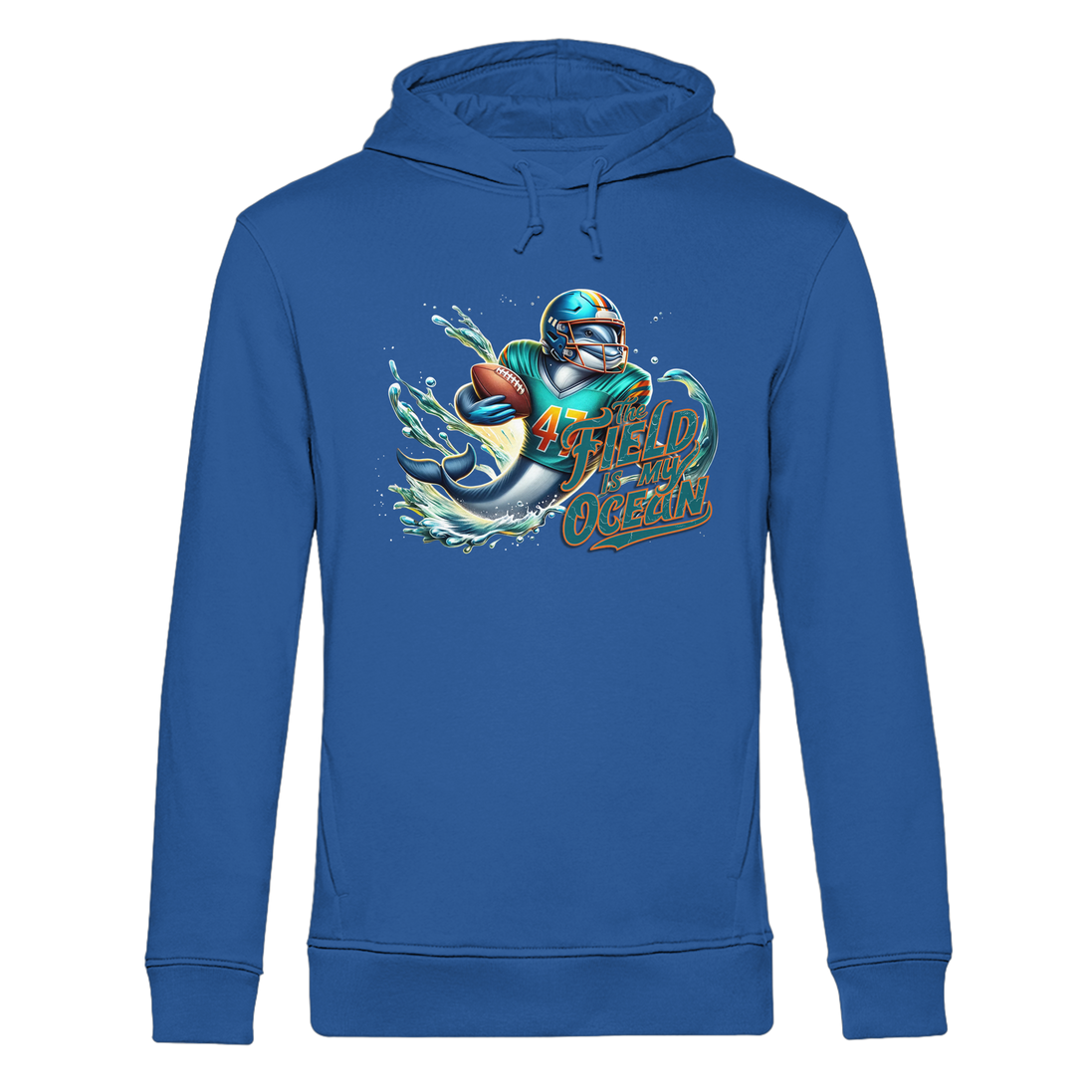 The Field is my Ocean - Organic Hoodie B&C