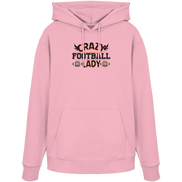 Crazy Football Lady - Organic Hoodie