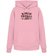 Crazy Football Lady - Organic Hoodie