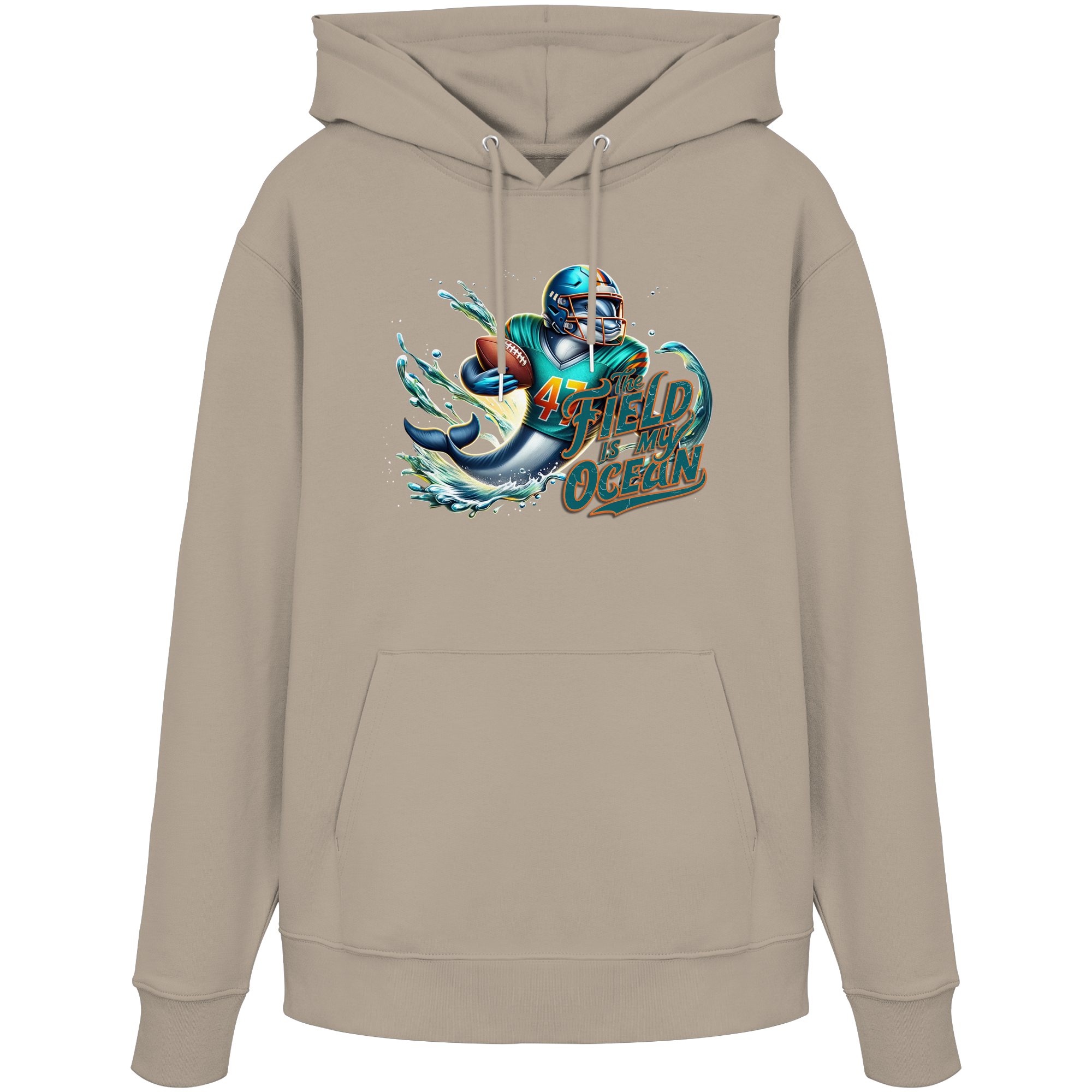 The Field is my Ocean - Organic Hoodie