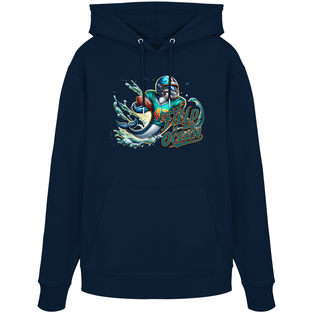 The Field is my Ocean - Organic Hoodie