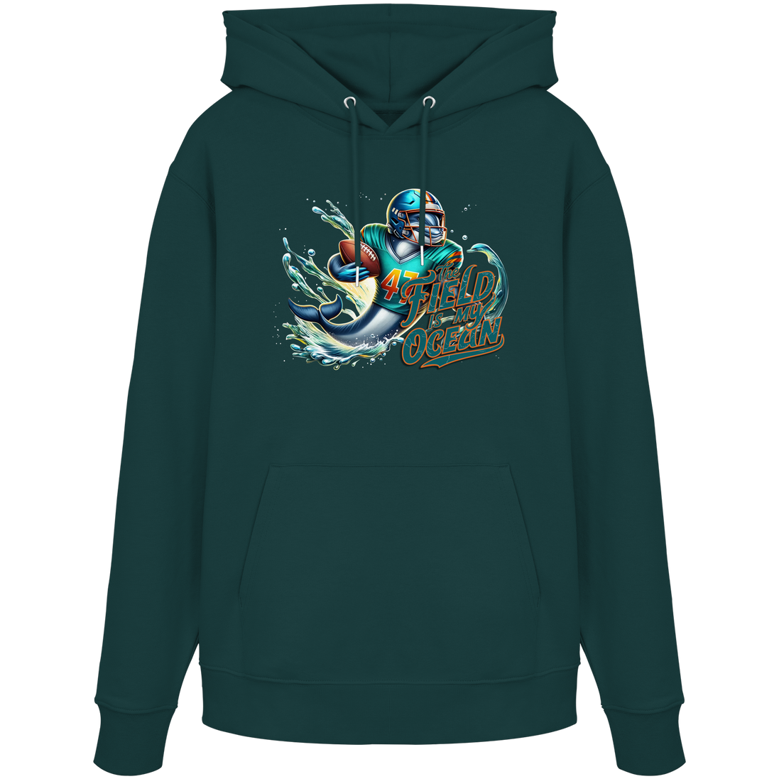 The Field is my Ocean - Organic Hoodie