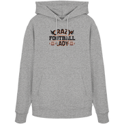 Crazy Football Lady - Organic Hoodie