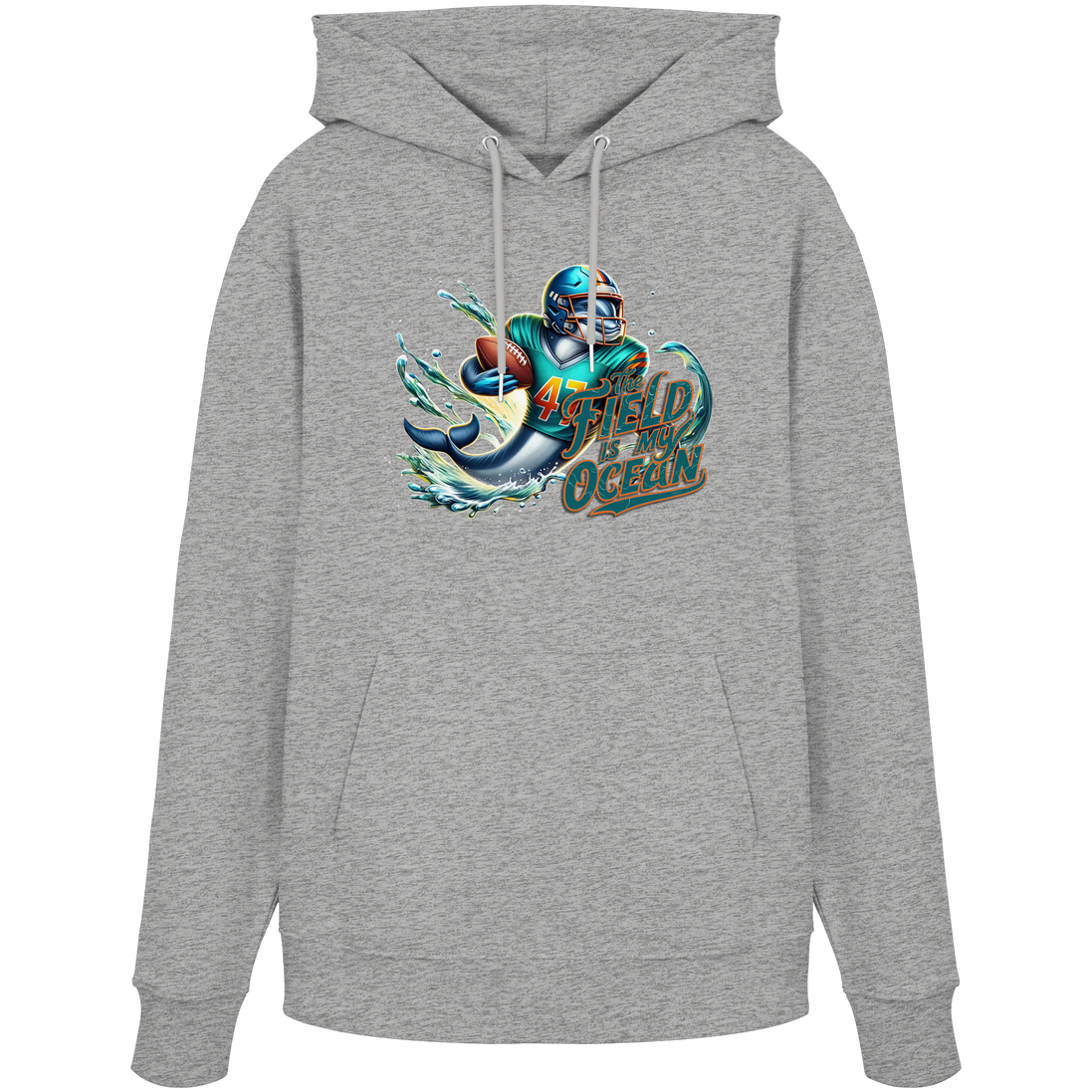 The Field is my Ocean - Organic Hoodie