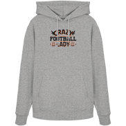 Crazy Football Lady - Organic Hoodie