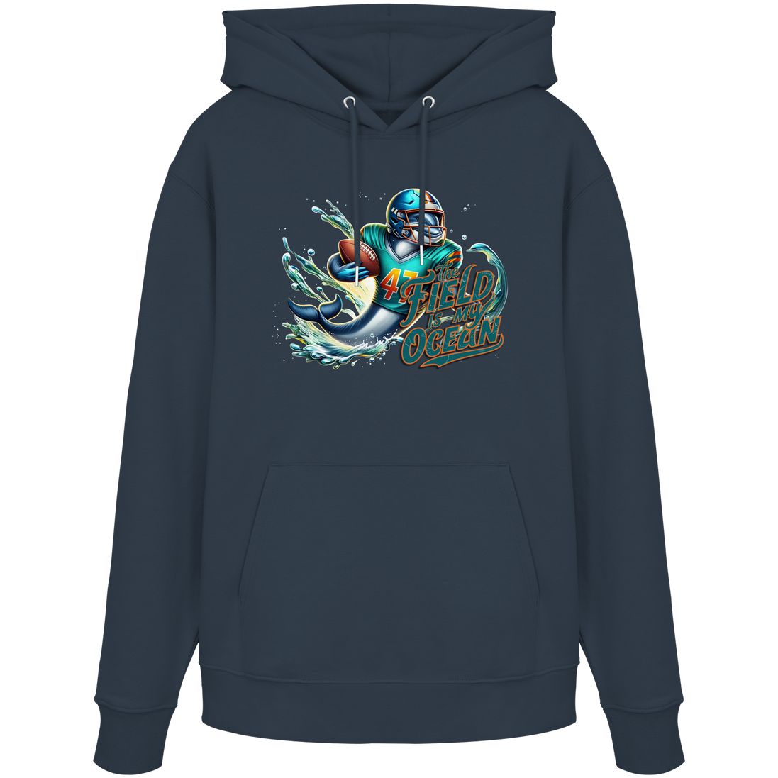 The Field is my Ocean - Organic Hoodie