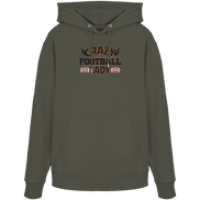 Crazy Football Lady - Organic Hoodie