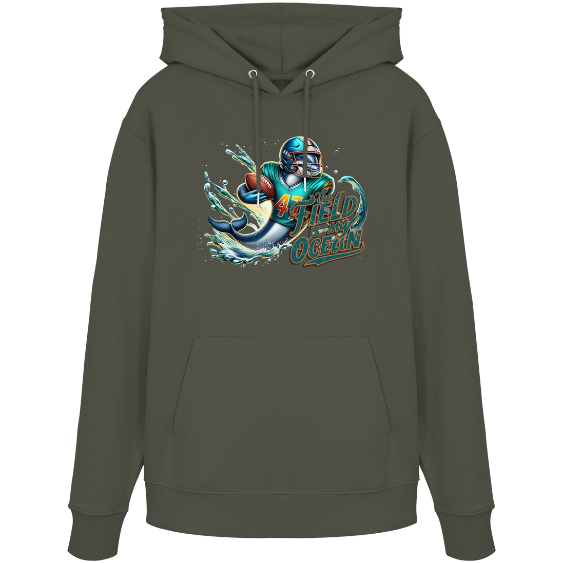 The Field is my Ocean - Organic Hoodie