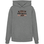 Crazy Football Lady - Organic Hoodie