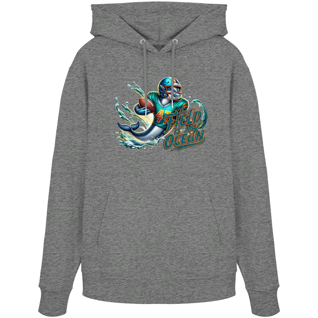The Field is my Ocean - Organic Hoodie
