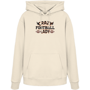 Crazy Football Lady - Organic Hoodie