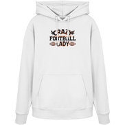 Crazy Football Lady - Organic Hoodie