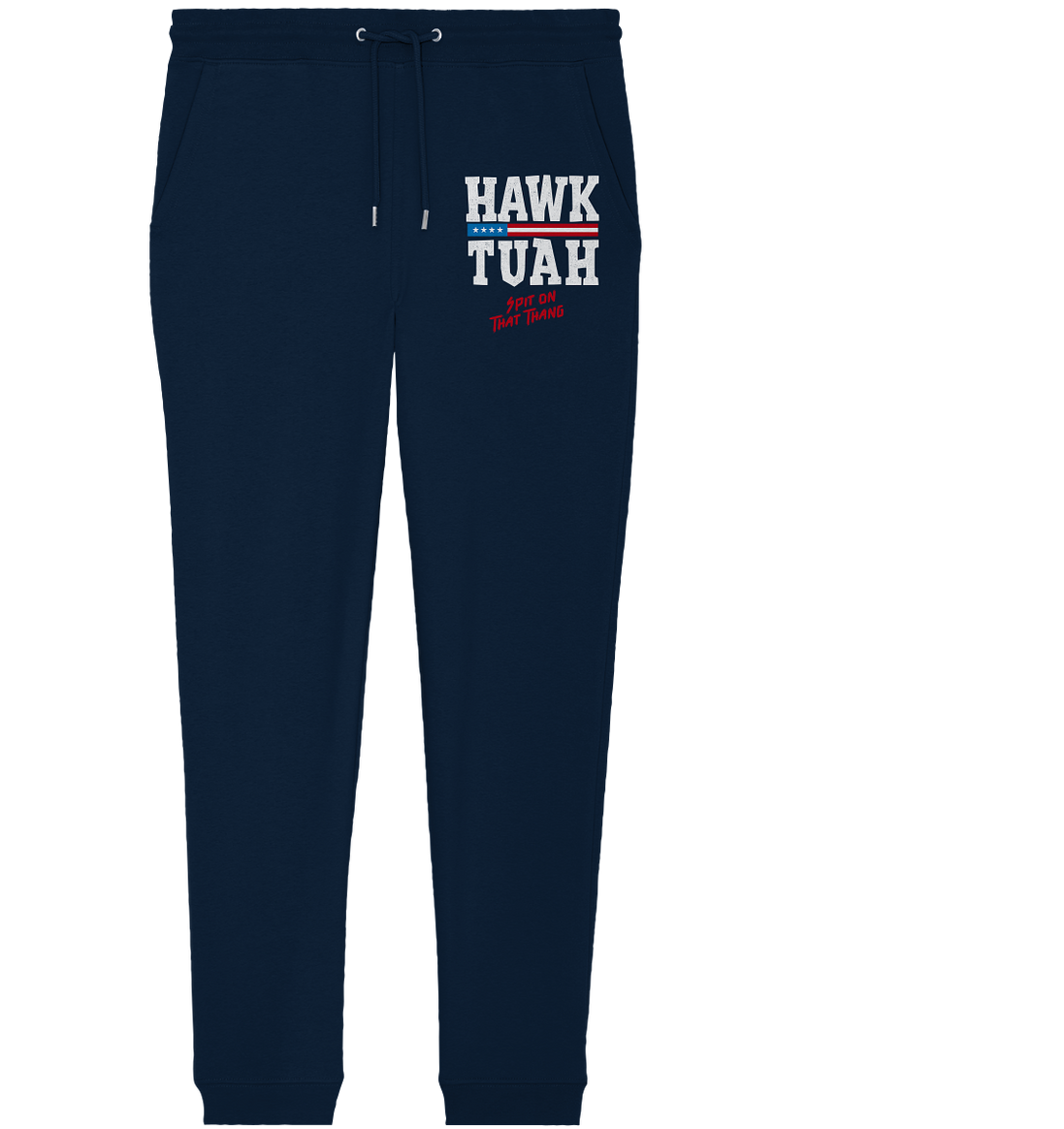 Hawk Tuah White  - Organic Jogger Pants
