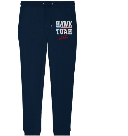 Hawk Tuah White  - Organic Jogger Pants