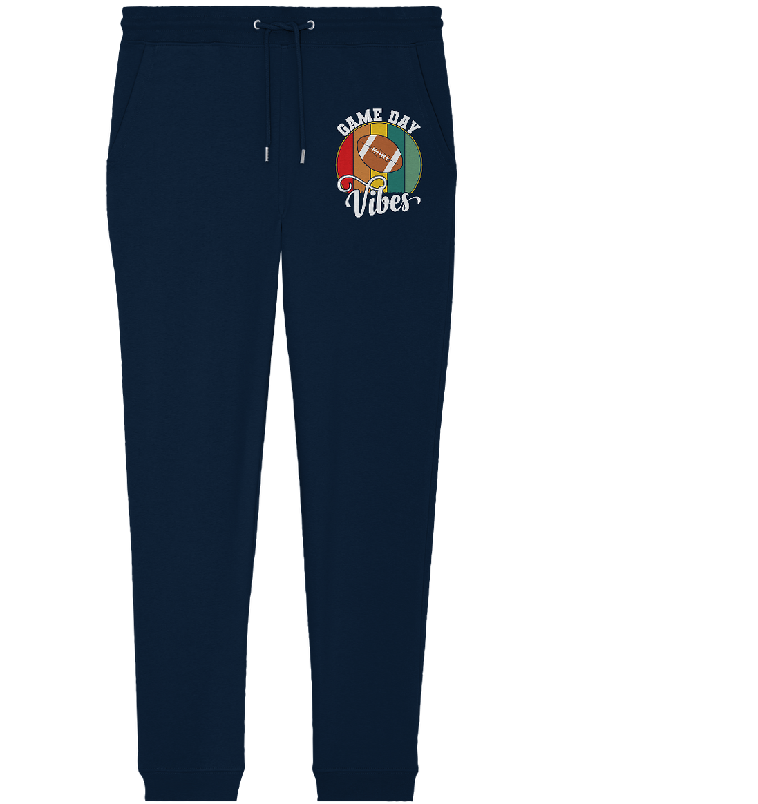 Game Day Vibes White - Organic Jogger Pants