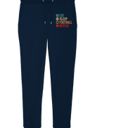 Eat Sleep Football Repeat - Organic Jogger Pants