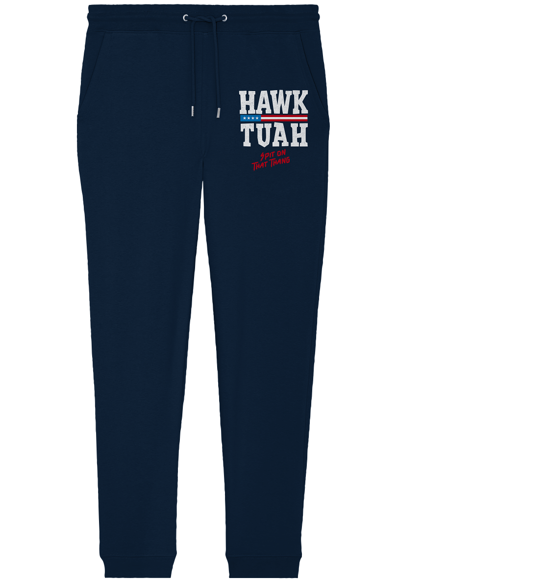 Hawk Tuah White  - Organic Jogger Pants