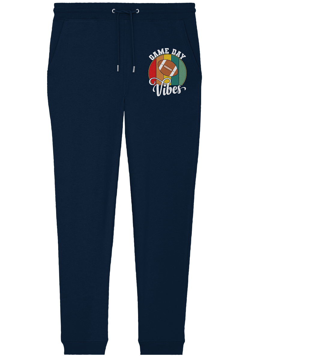 Game Day Vibes White - Organic Jogger Pants