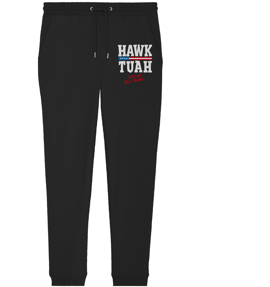Hawk Tuah White  - Organic Jogger Pants