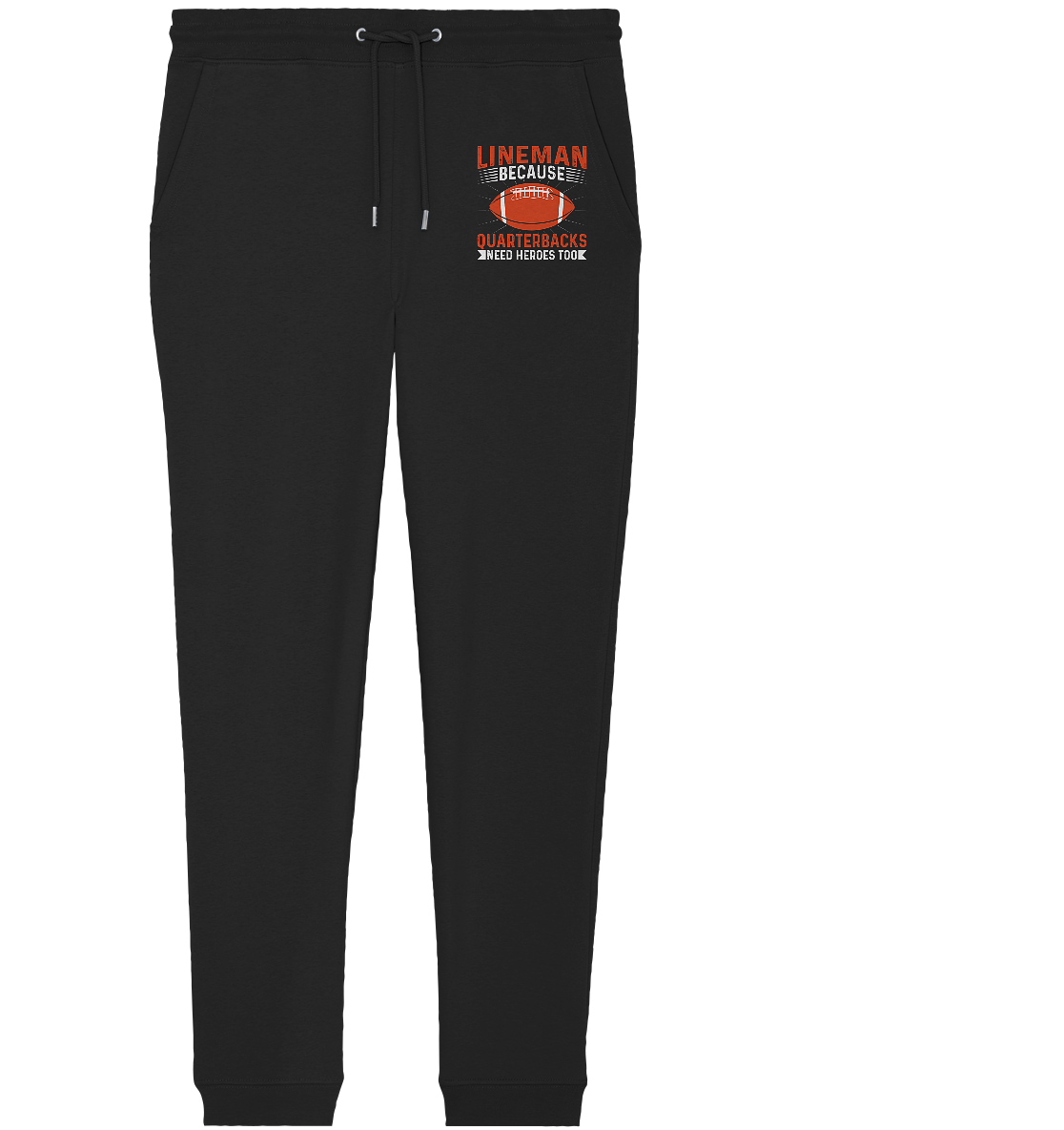 Lineman Quarterback Heroes - Organic Jogger Pants