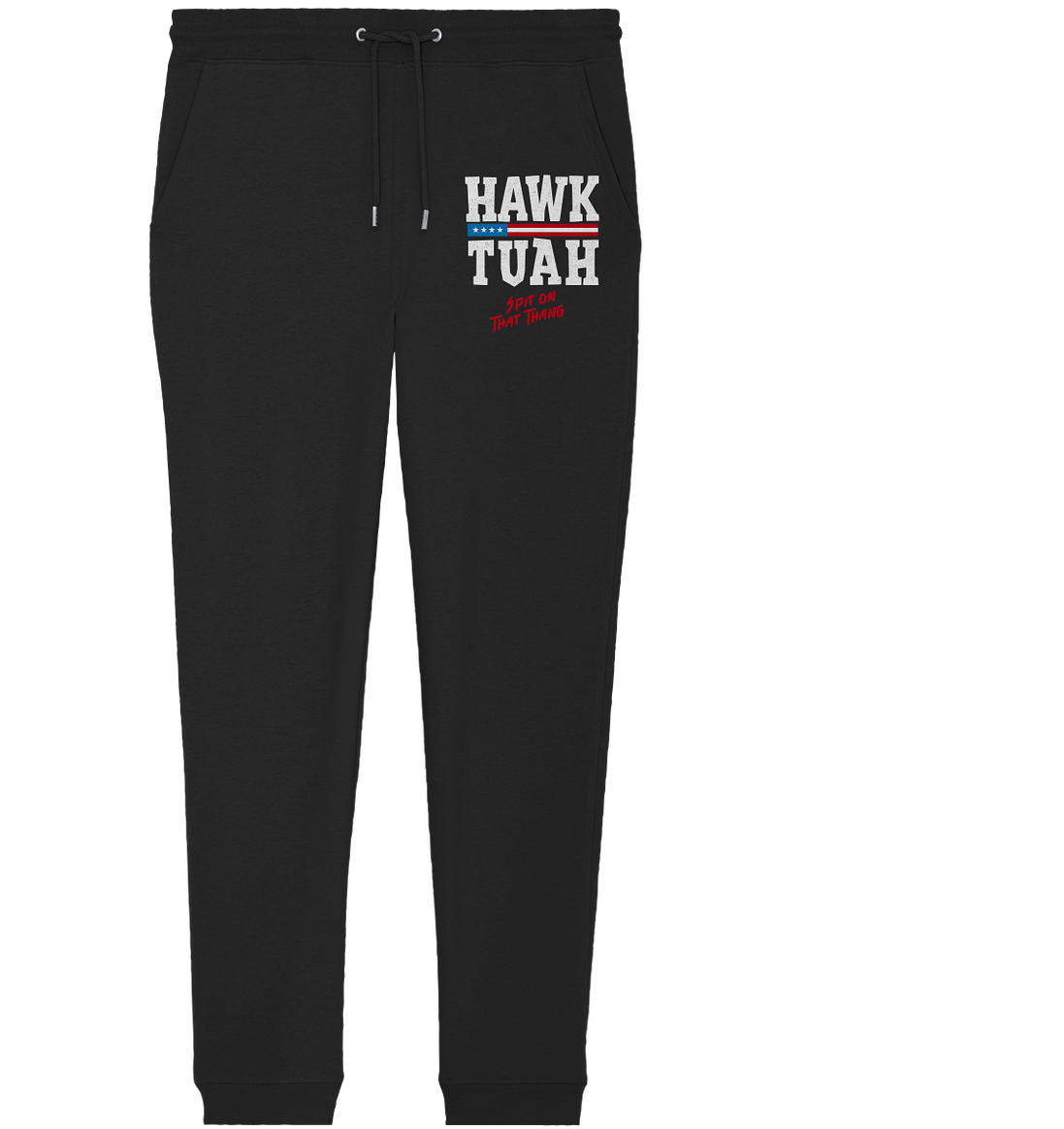 Hawk Tuah White  - Organic Jogger Pants