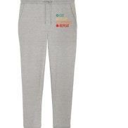 Eat Sleep Football Repeat - Organic Jogger Pants