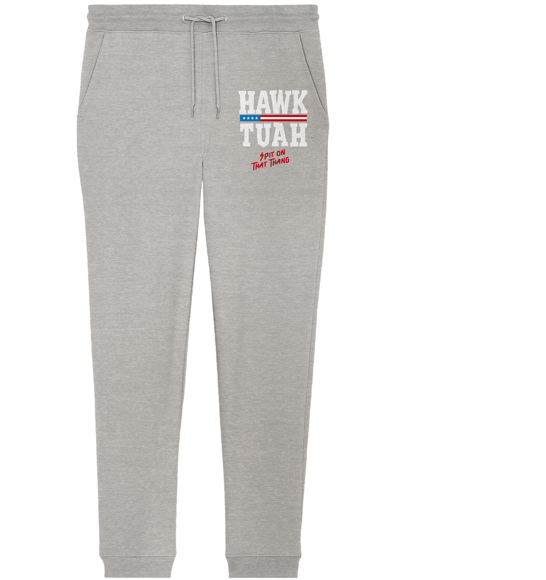 Hawk Tuah White  - Organic Jogger Pants
