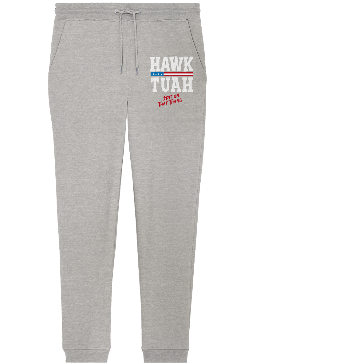 Hawk Tuah White  - Organic Jogger Pants