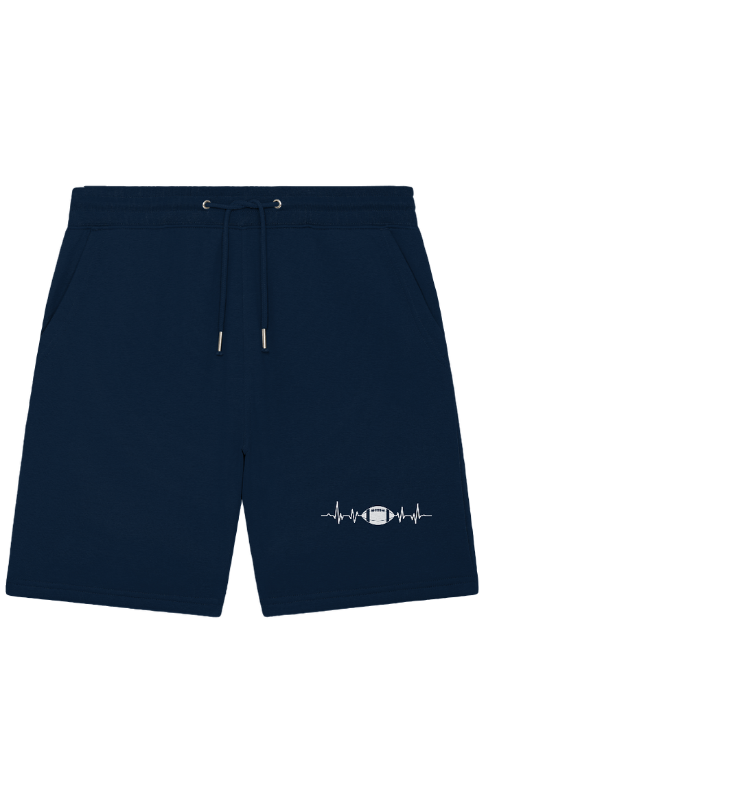 Football Heartbeat - Organic Jogger Shorts
