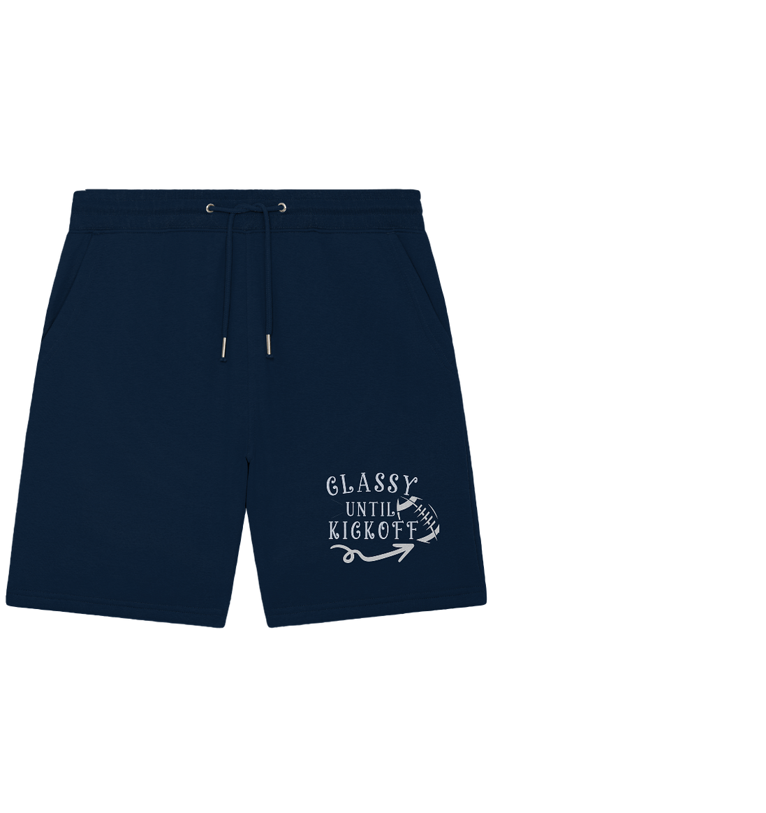 Glassy until Kick Off  - Organic Jogger Shorts