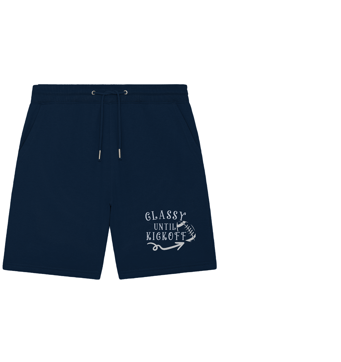 Glassy until Kick Off  - Organic Jogger Shorts