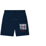 Hawk Tuah White - Organic Jogger Shorts