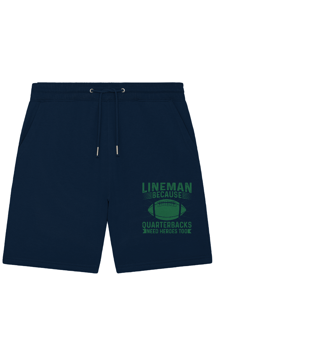 Lineman Heroes Green - Organic Jogger Shorts