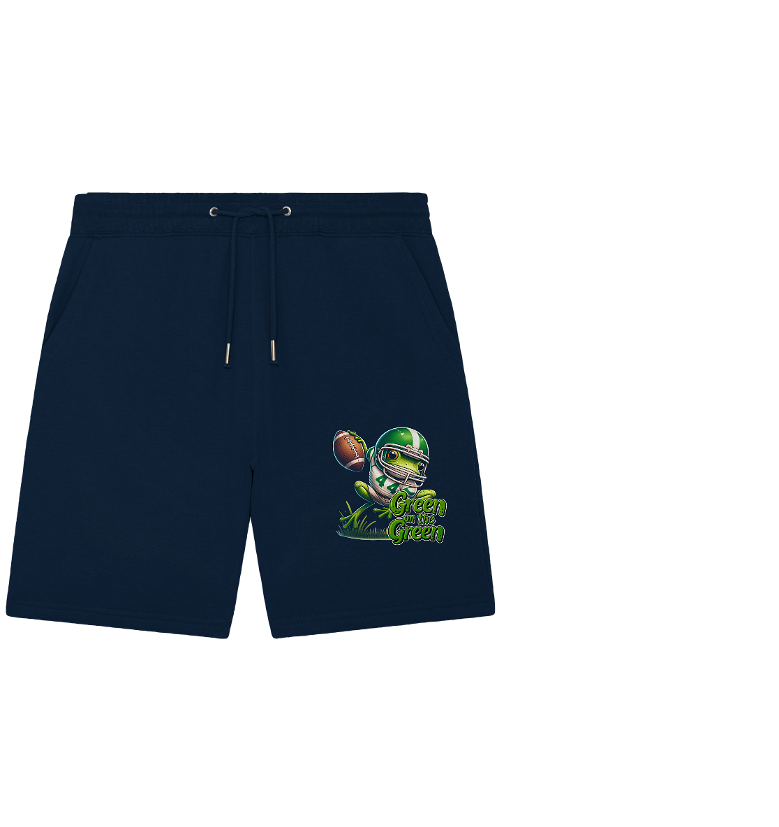 Green Frog- Organic Jogger Shorts