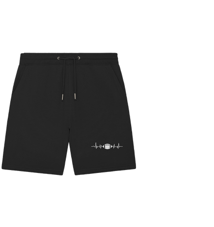 Football Heartbeat - Organic Jogger Shorts