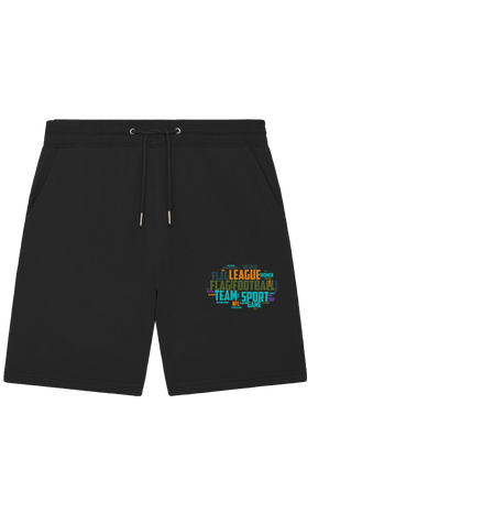 Flag Football Word Bubble - Organic Jogger Shorts