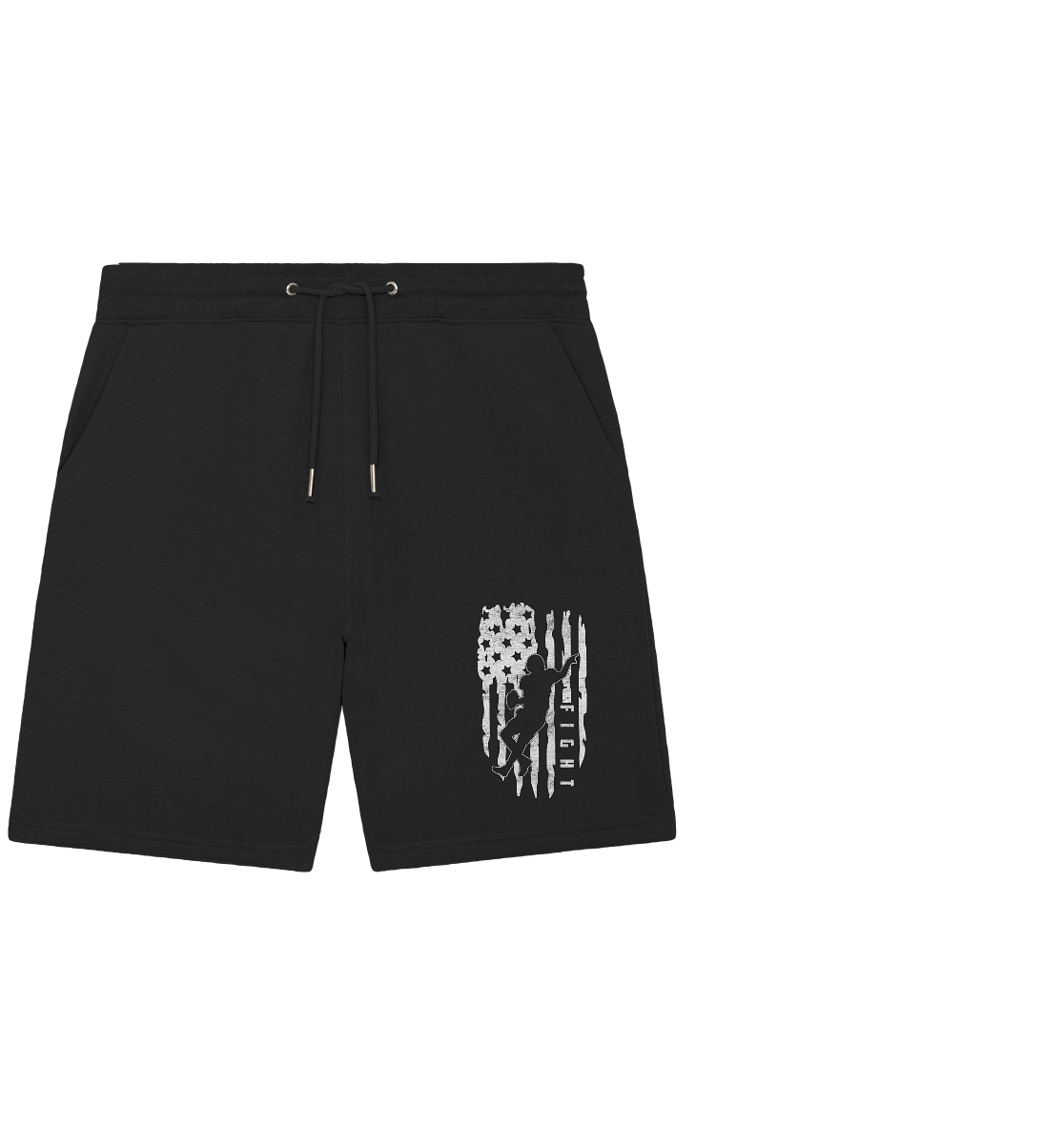 USA Flag Fight - Organic Jogger Shorts