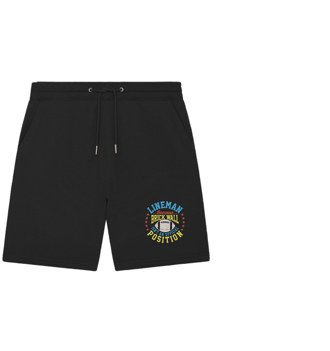 Lineman Brick Wall - Organic Jogger Shorts