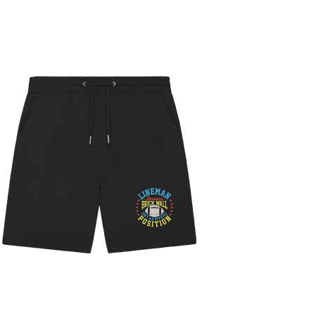 Lineman Brick Wall - Organic Jogger Shorts