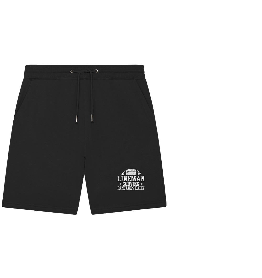 Lineman Serving Pancakes - Organic Jogger Shorts